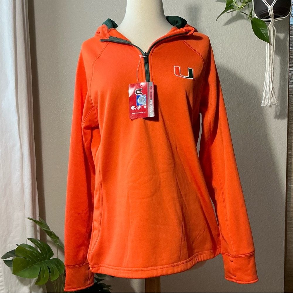 Miami Hurricanes womens pullover - NWT